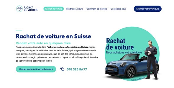 Rachat de voiture en Suisse